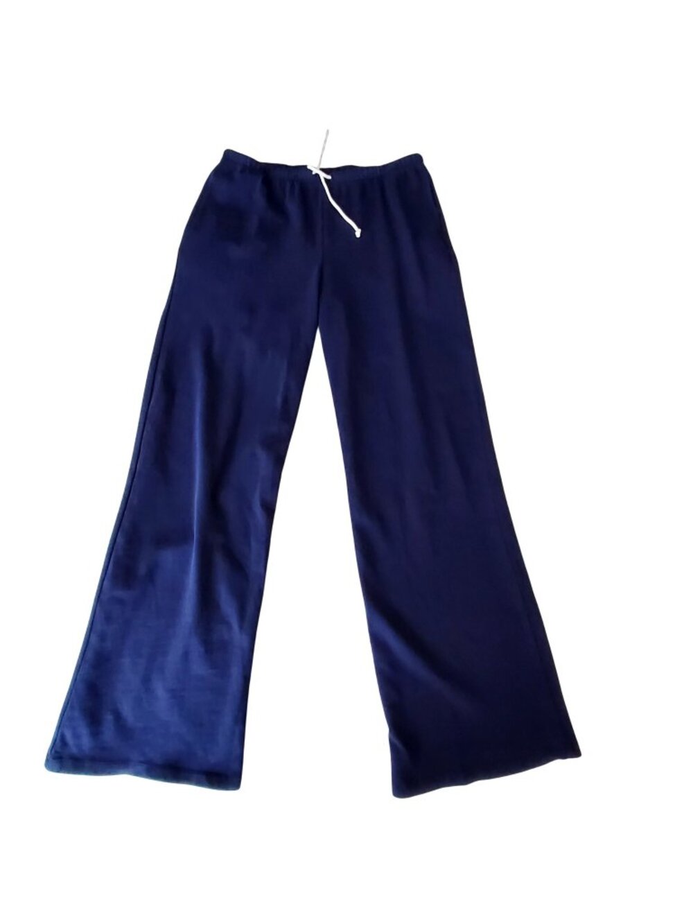 Wild Fable Womens Navy Blue Wide Leg Lounge Pants Size S  with drawstring